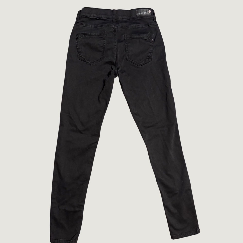 Unionbay Black Skinny Jeans Womens Size 3 Stretch Twill Casual Pants